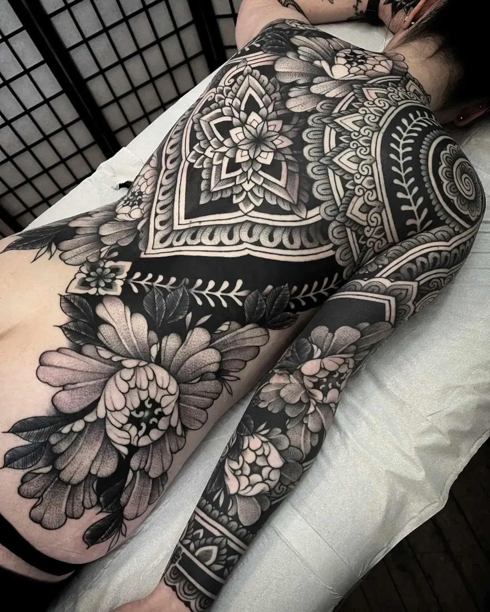 Ornamental tattoo style