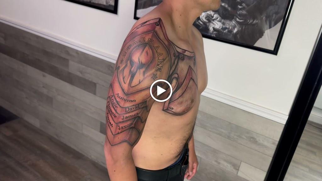 Queens Gold Tattoo Parlor Videos in Sanger, California