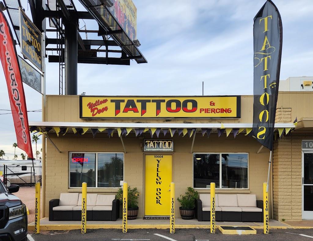 Yellow Door Tattoo & Piercing Exterior in Apache Junction, Arizona