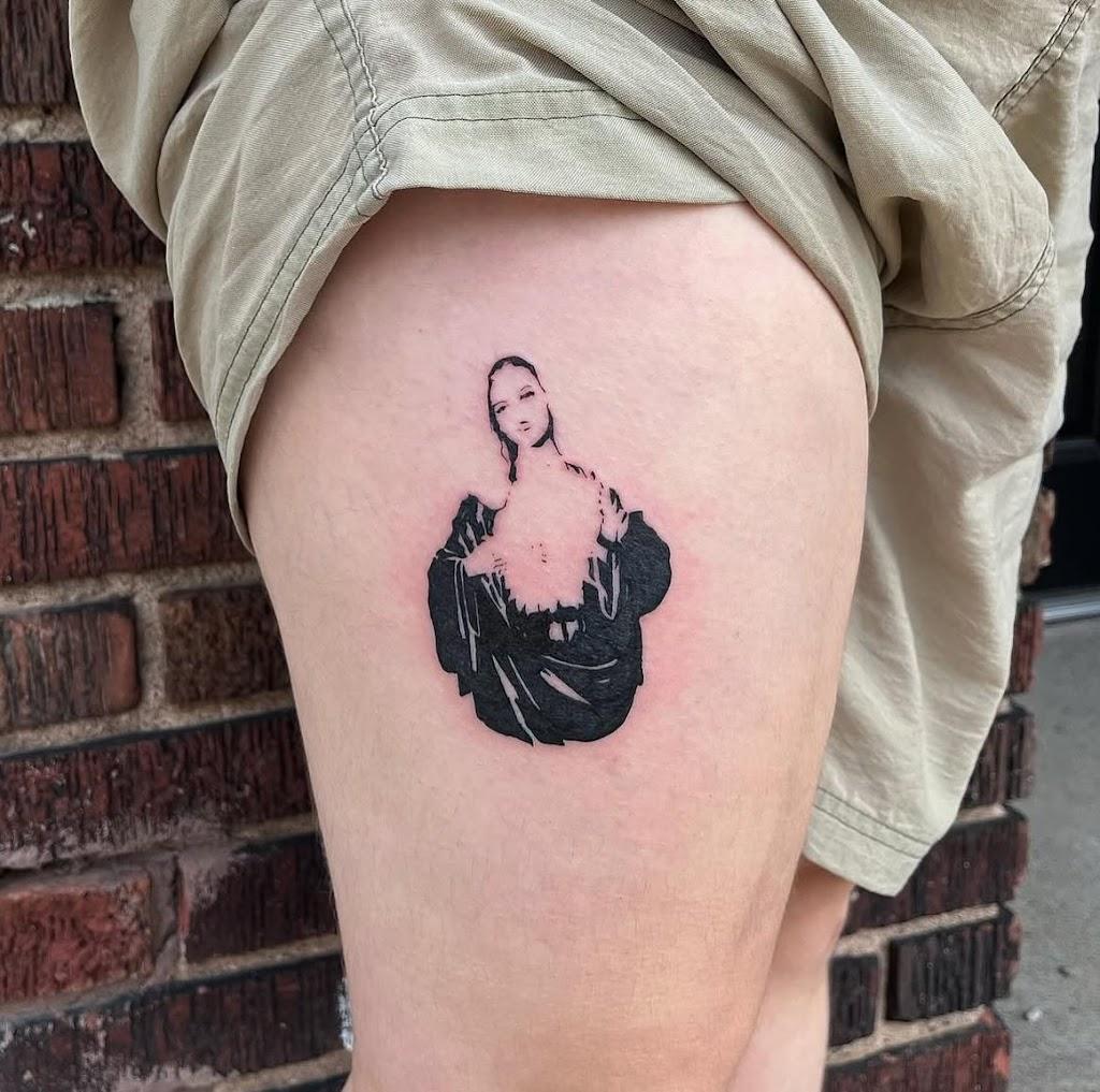 Black Coffin Tattoo