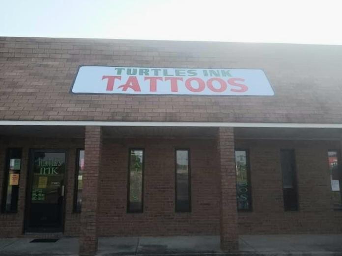 Turtles Ink Exterior in Alexandria, Alabama