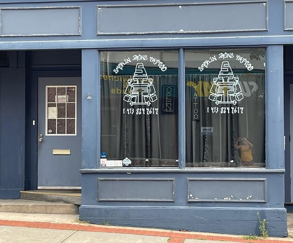 Smok'in Irons Tattoo Exterior in Orange, Massachusetts