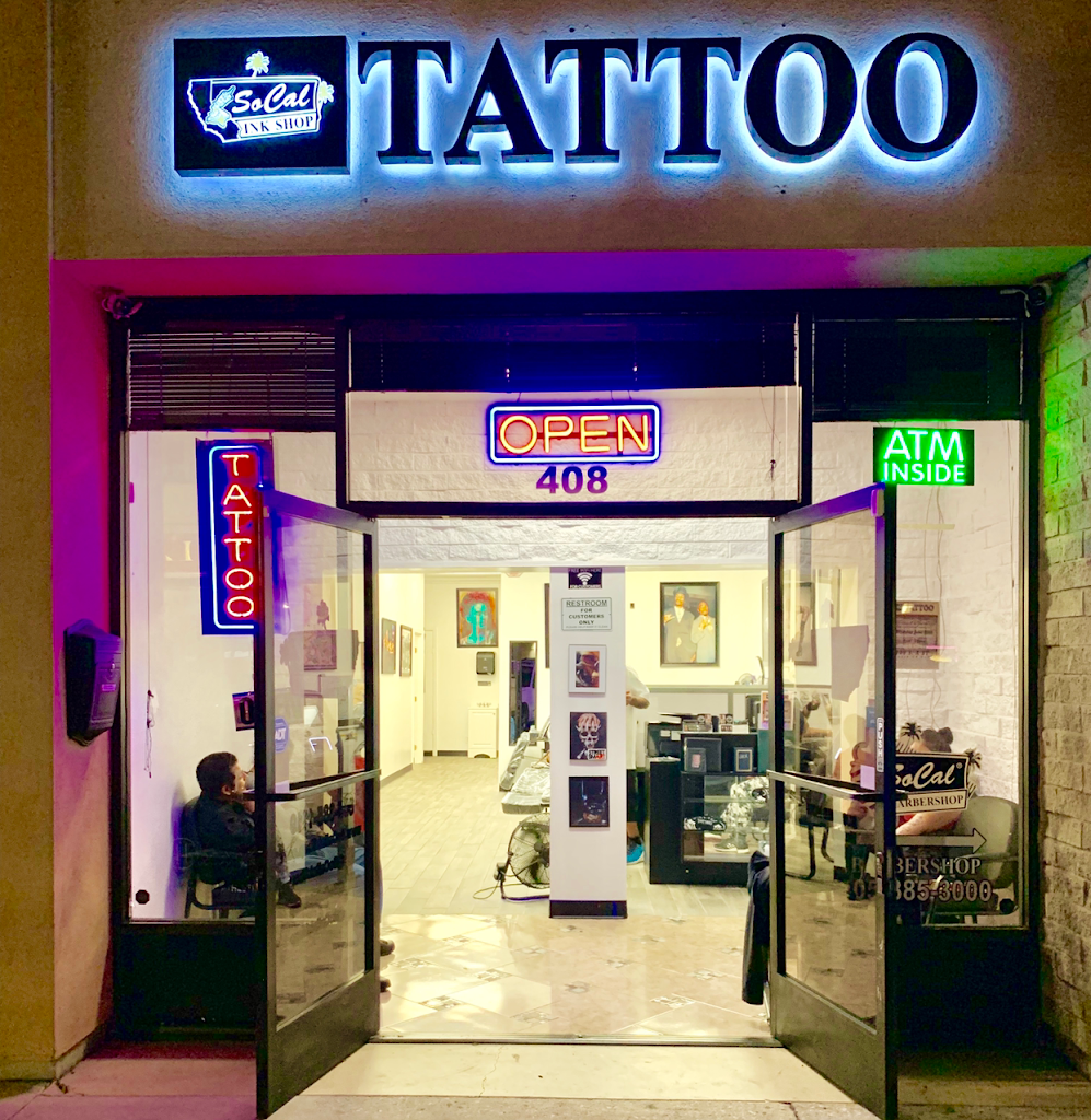 SoCal Ink Shop Exterior in Oxnard, California