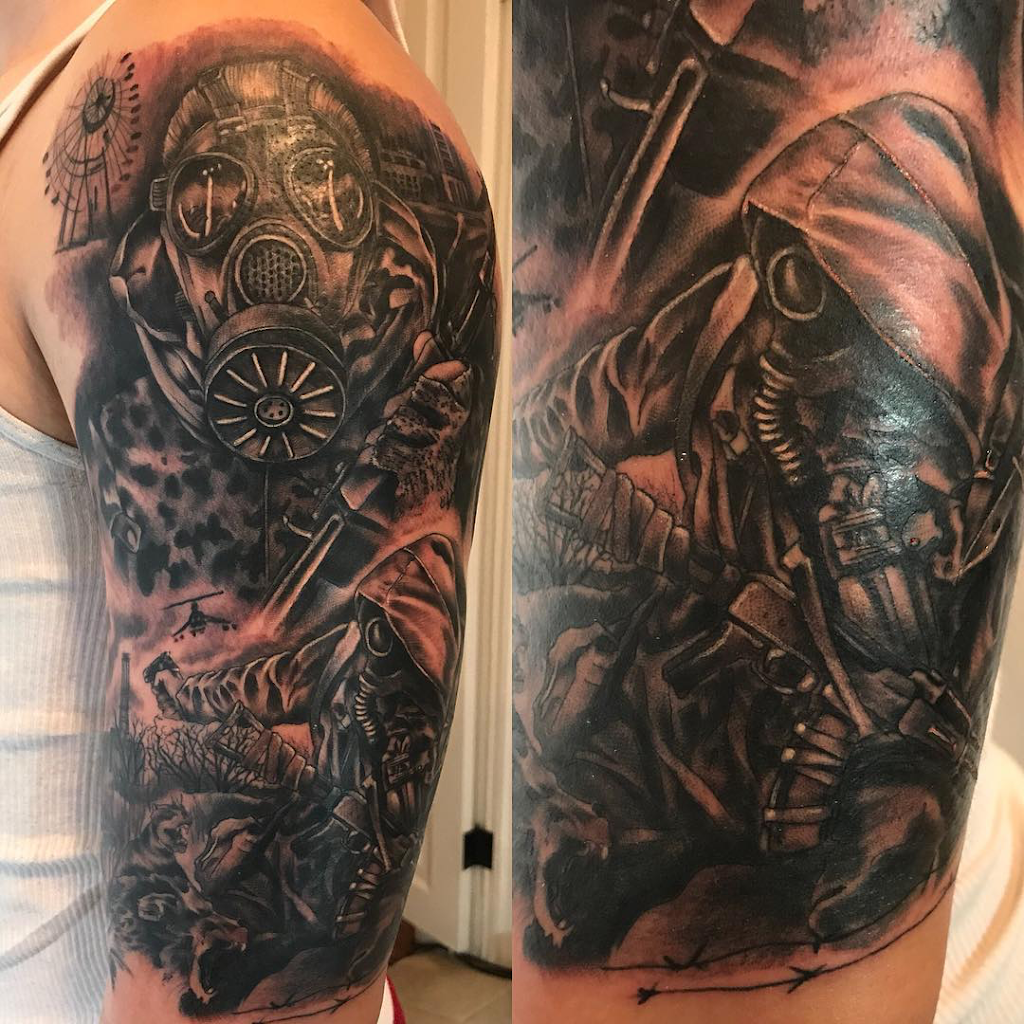 Space Tiger Tattoos By owner in New Orleans, Louisiana