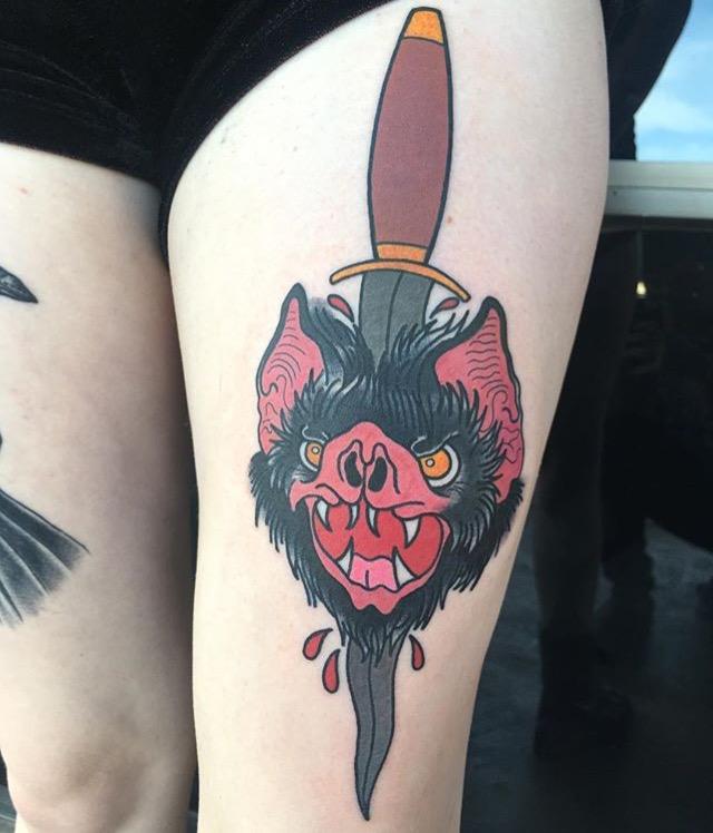 Mortuary Tattoo Tattoo in Mesa, Arizona