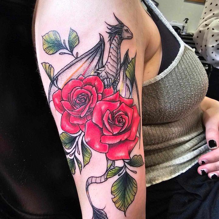 Designer Tattoo Inked By owner in Bismarck, North Dakota