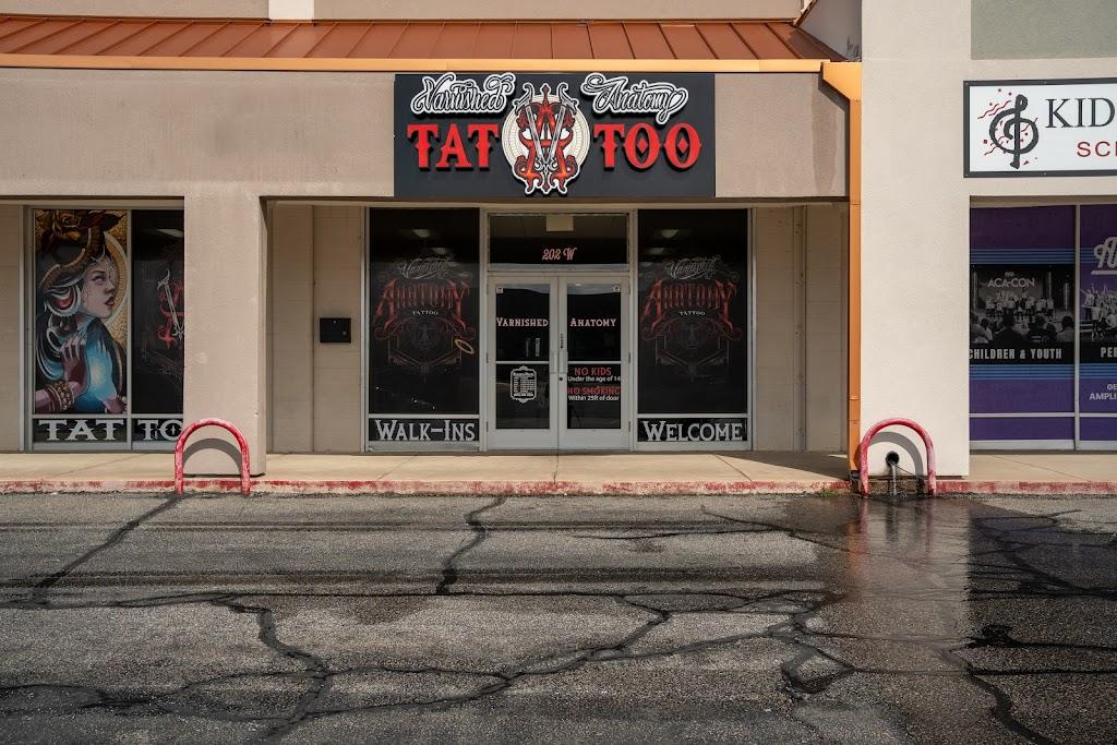 Varnished Anatomy Tattoo Exterior in Ogden, Utah