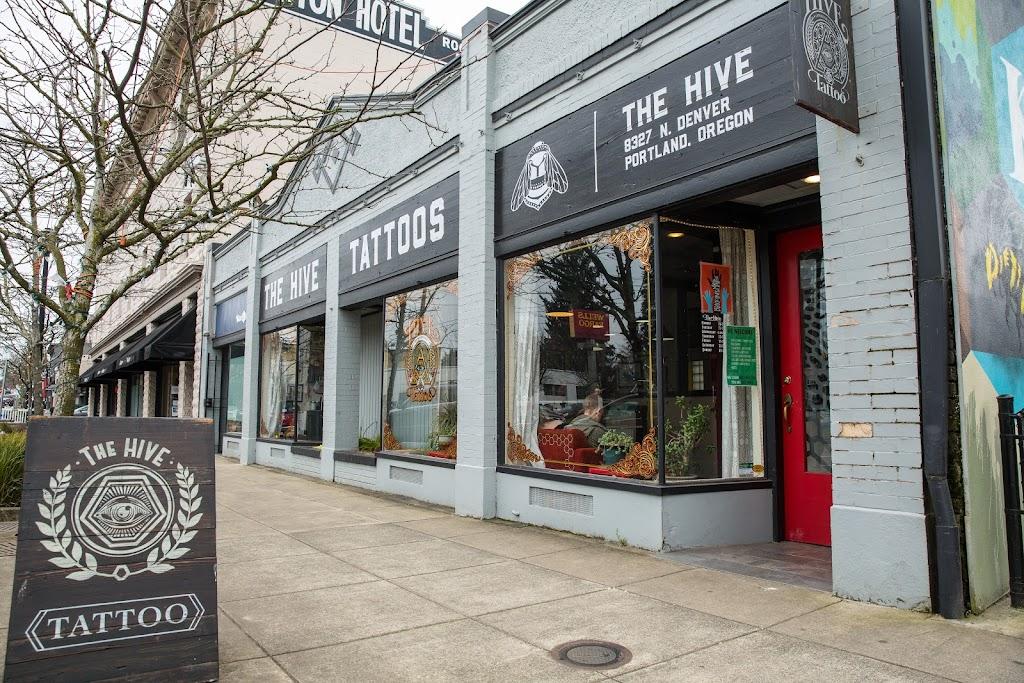The Hive Tattoo Exterior in Portland, Oregon