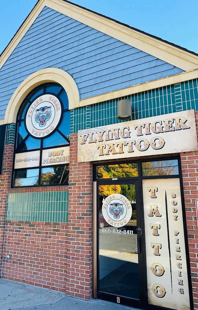 Flying Tiger Tattoo Exterior in New Britain, Connecticut