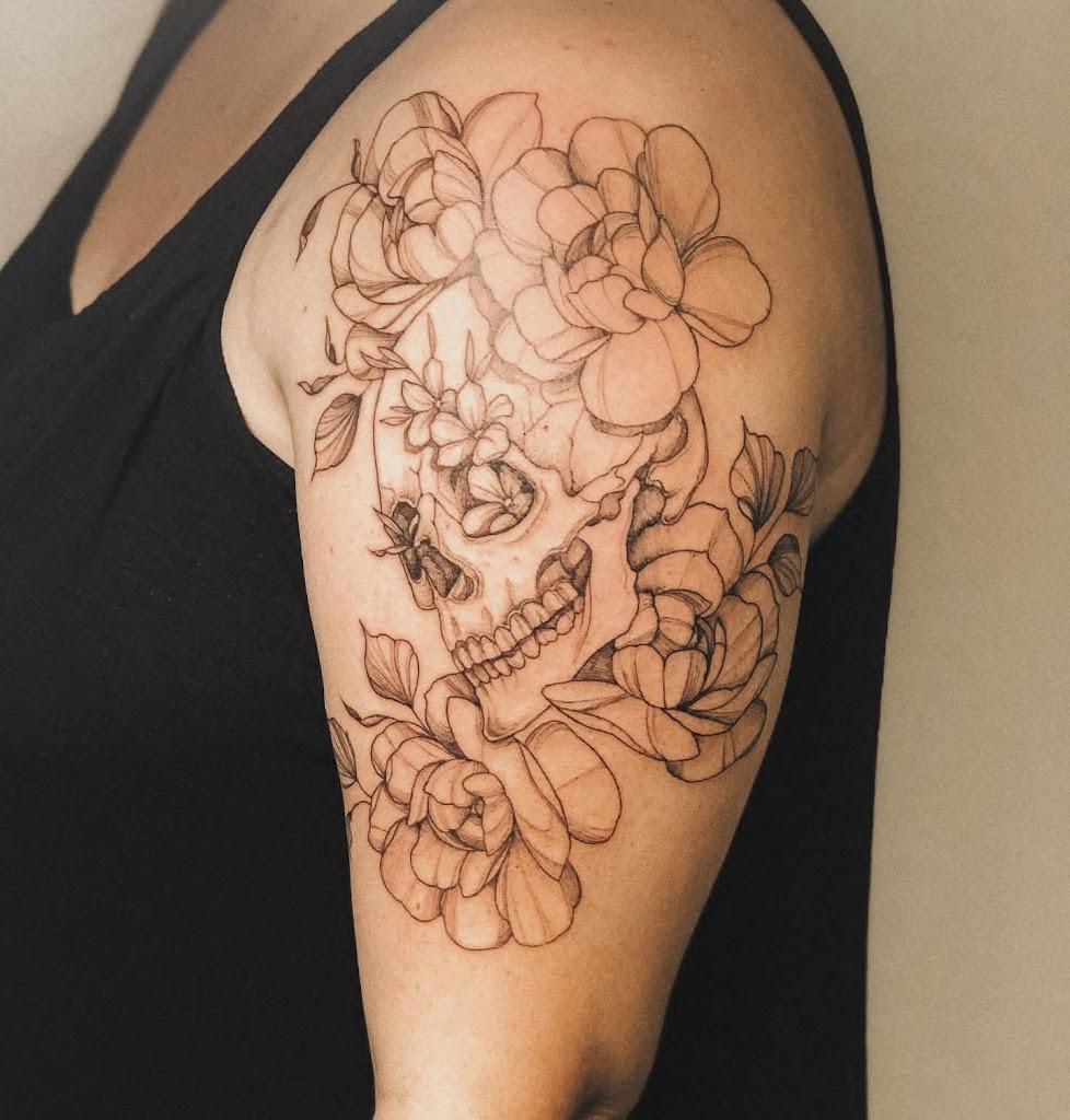 Praying Mantis Tattoo Studio Tattoo in Grand Rapids, Michigan