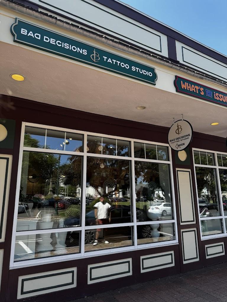 Bad Decisions Tattoo Studio Exterior in Branford, Connecticut