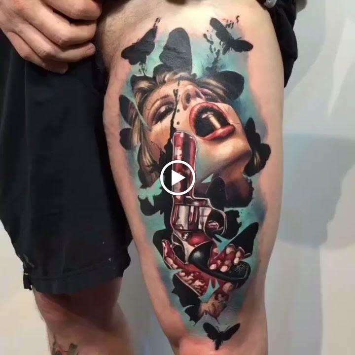 Charles Huurman Tattoo Videos in Austin, Texas