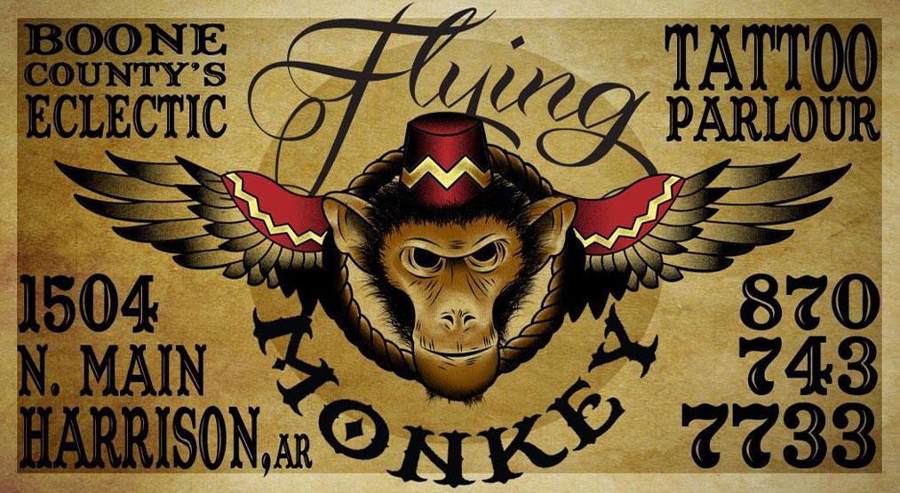 Flying Monkey Tattoo Parlour
