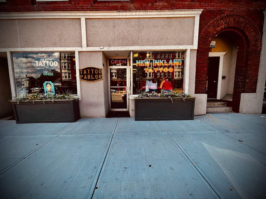 New Inkland Tattoo Co Exterior in Manchester, New Hampshire