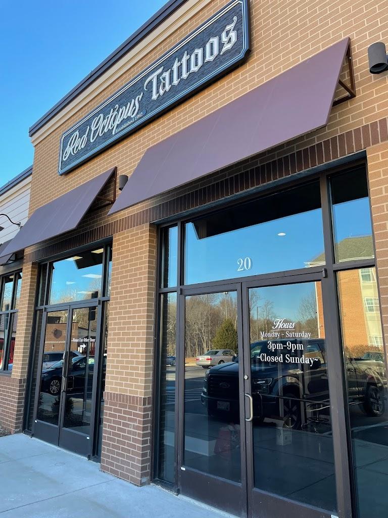 Red Octopus Tattoos & Body Piercing Exterior in Prince Frederick, Maryland
