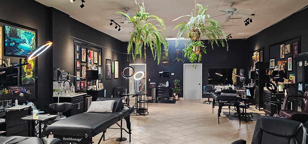 Cast & Brand Tattoo Shop Inside in La Mesa, California