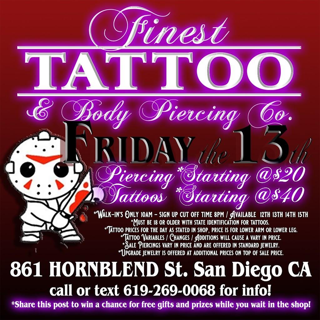 Finest Tattoo Latest in San Diego, California