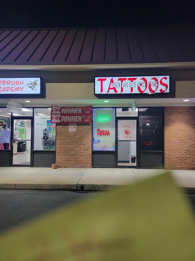 GREG'S TATTOO'S