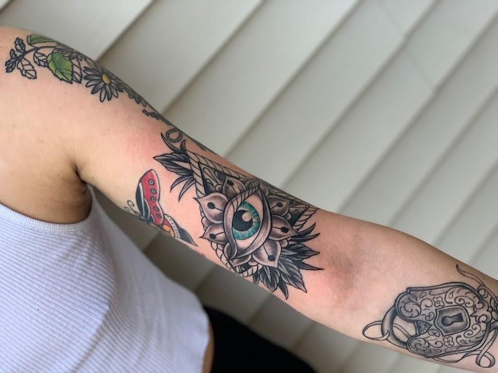 Sacred Harp Tattoo Tattoo in Salem, Massachusetts