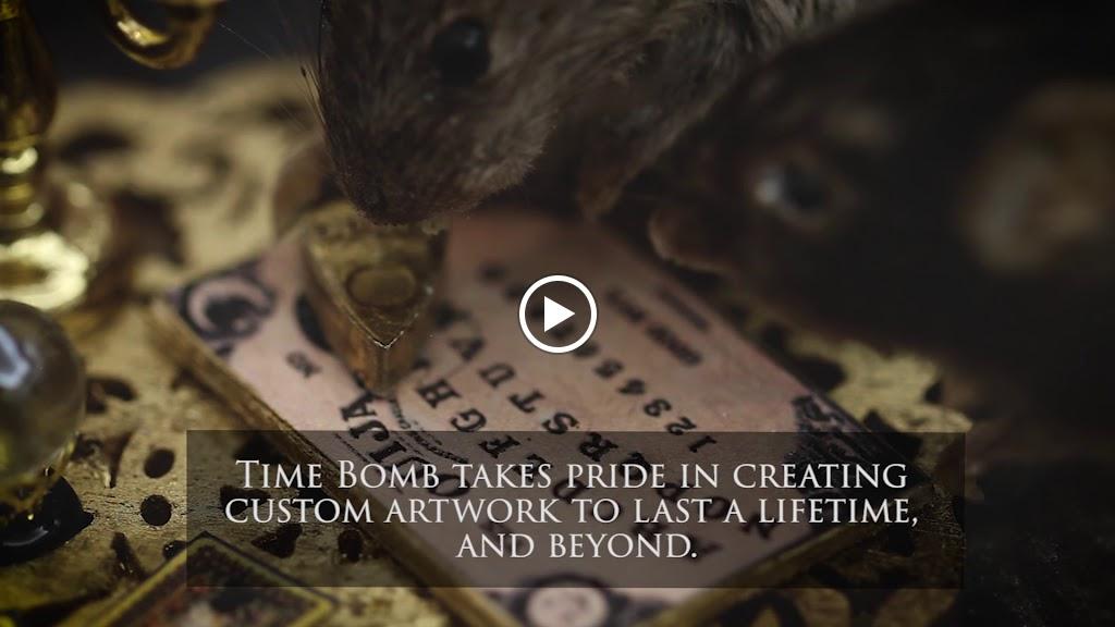 Time Bomb Tattoos & Curiosities Videos in Frederick, Maryland