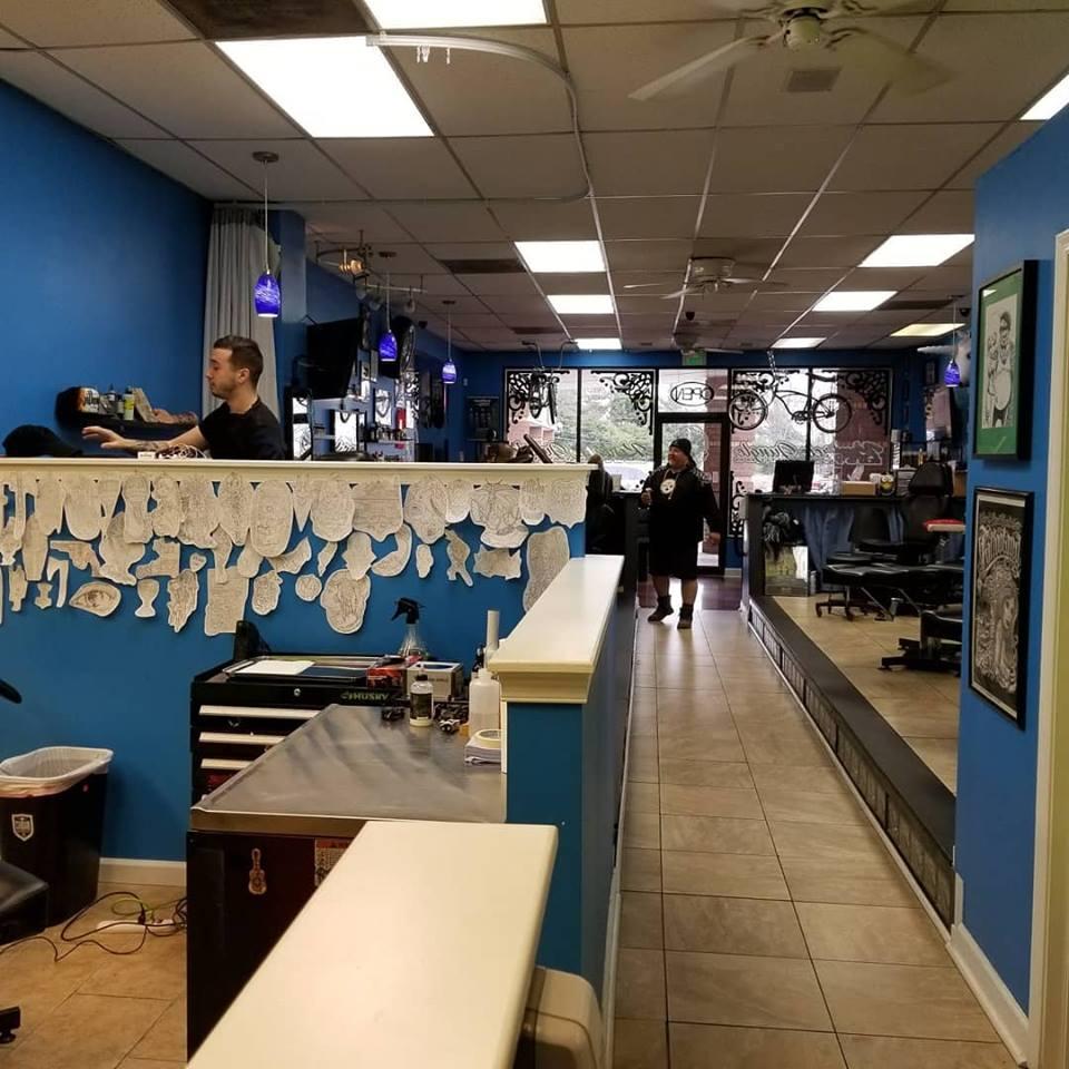 Konkrete Jungle Kustom Tattoo & Body Piercing Inside in Elkridge, Maryland