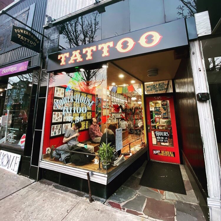 Powerhouse Tattoo Company Exterior in Montclair, New Jersey