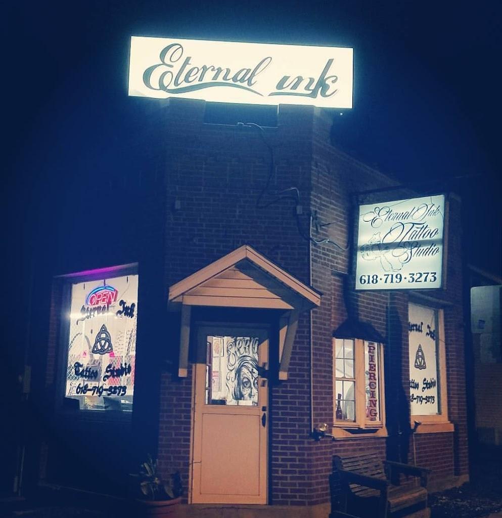 Eternal Ink Tattoo Studio Exterior in Hecker, Illinois
