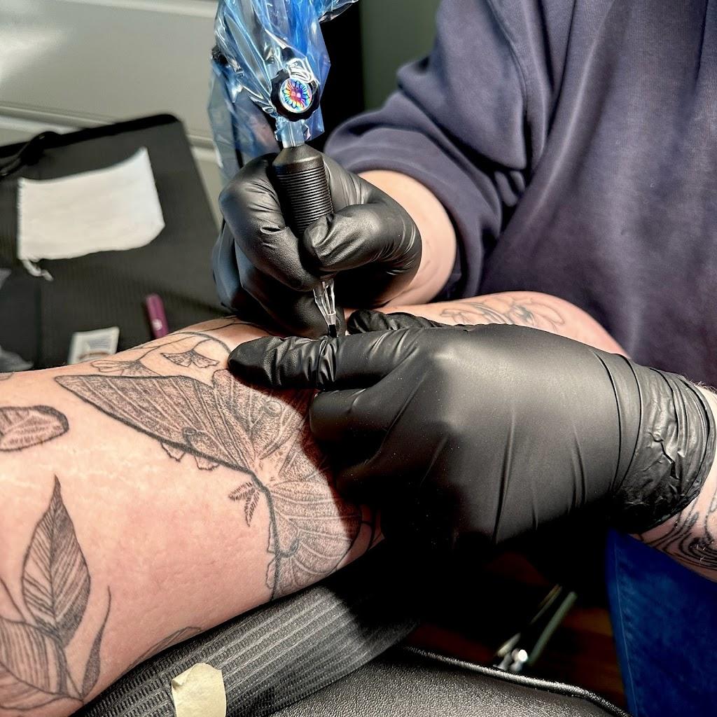 Mending Moon Tattoo Tattoo in Blue Hill, Maine