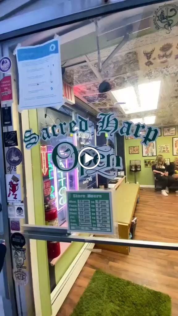 Sacred Harp Tattoo Videos in Salem, Massachusetts
