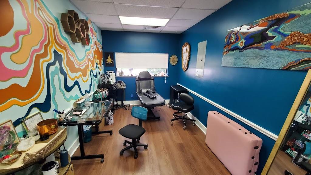 Rooted Body Tattoo Inside in Orlando, Florida