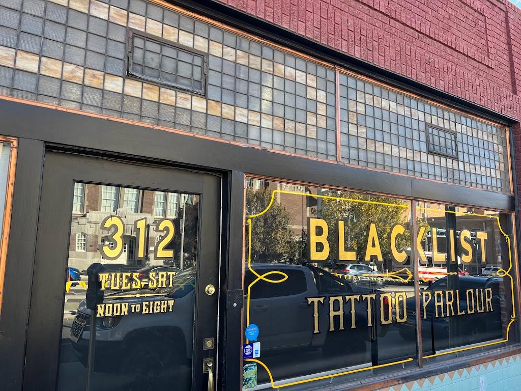 Blacklist Tattoo Parlour Exterior in Albuquerque, New Mexico