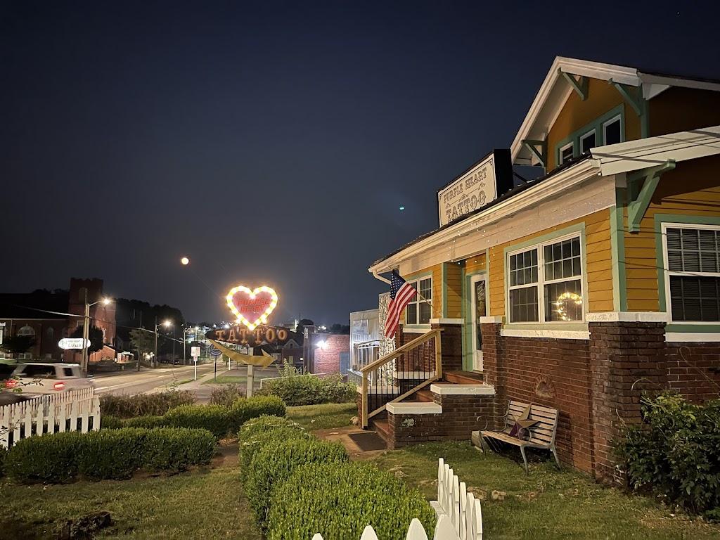 Purple Heart Tattoo Exterior in Knoxville, Tennessee