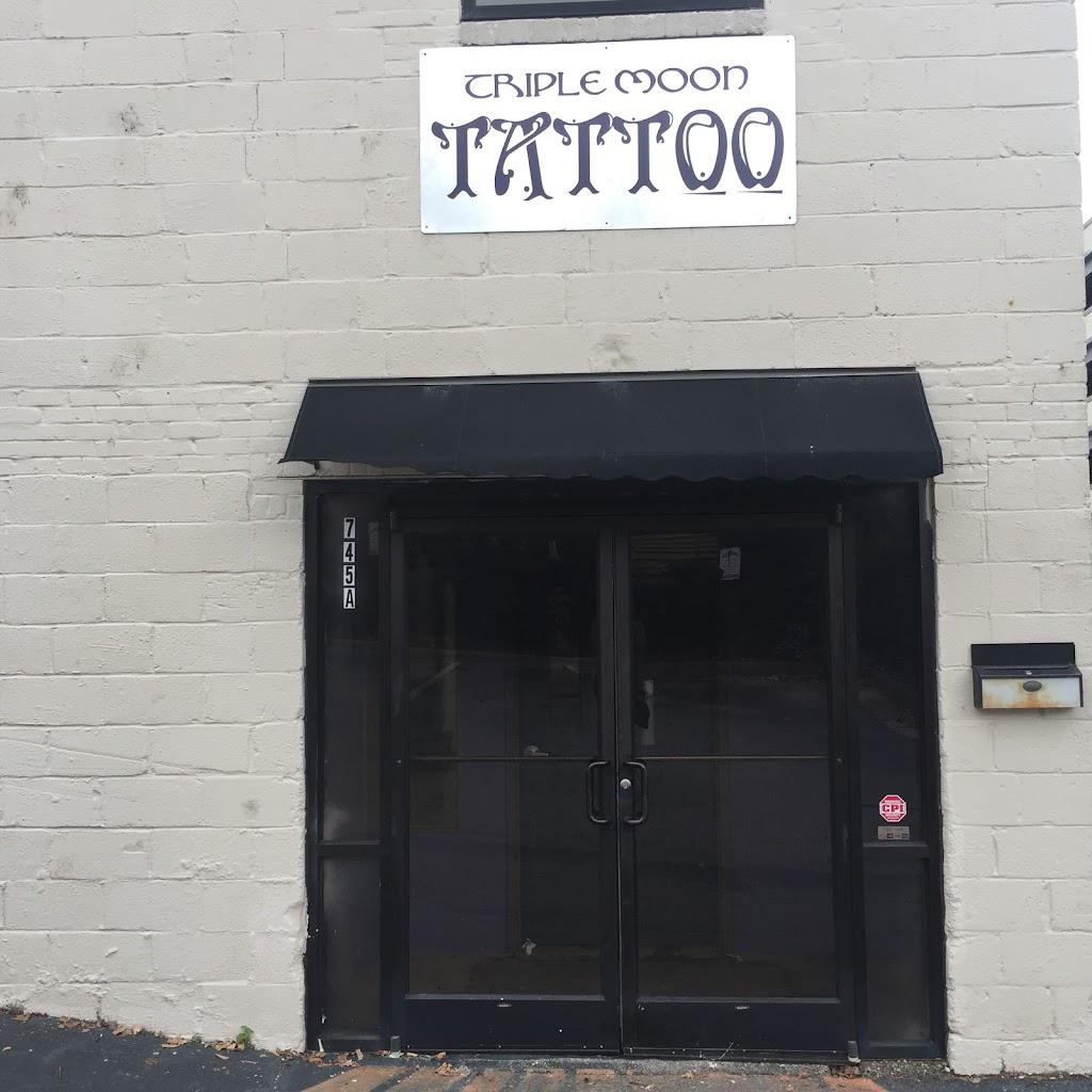Triple Moon Tattoo Exterior in Raleigh, North Carolina