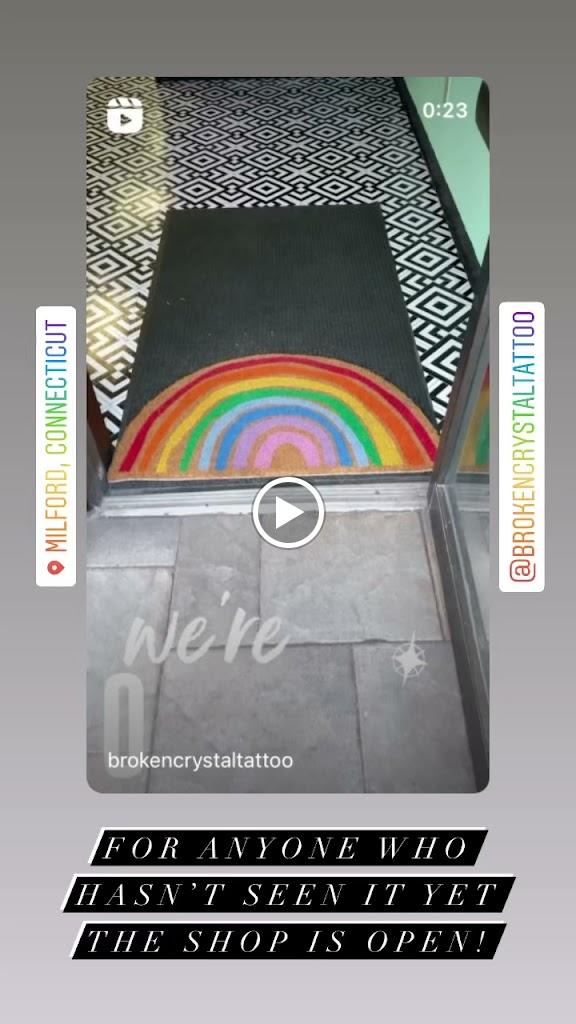 Broken Crystal Tattoo Studio Videos in Milford, Connecticut