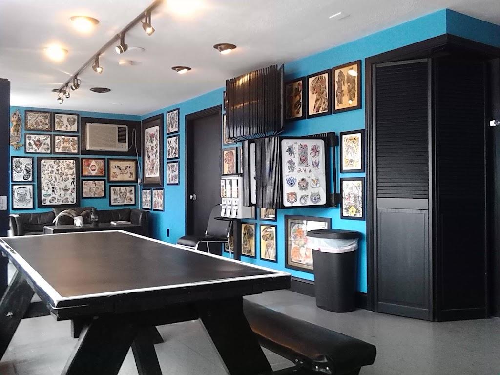 Jim's Tattoo Studio Inside in Seabrook, New Hampshire