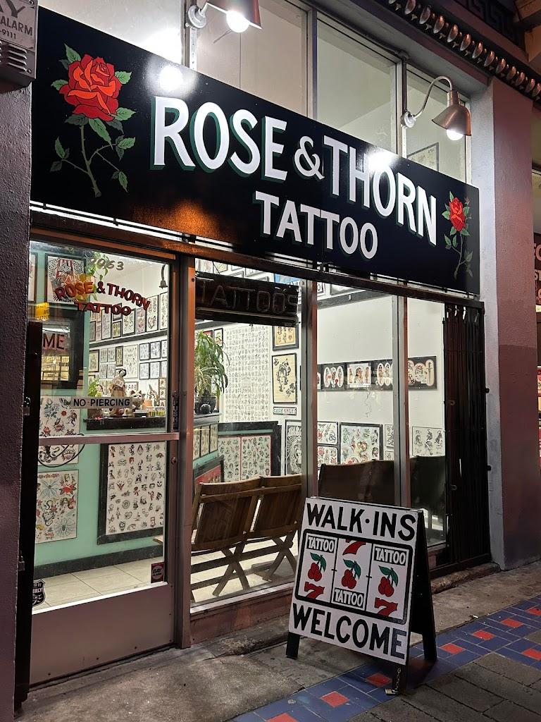 Rose & Thorn Tattoo
