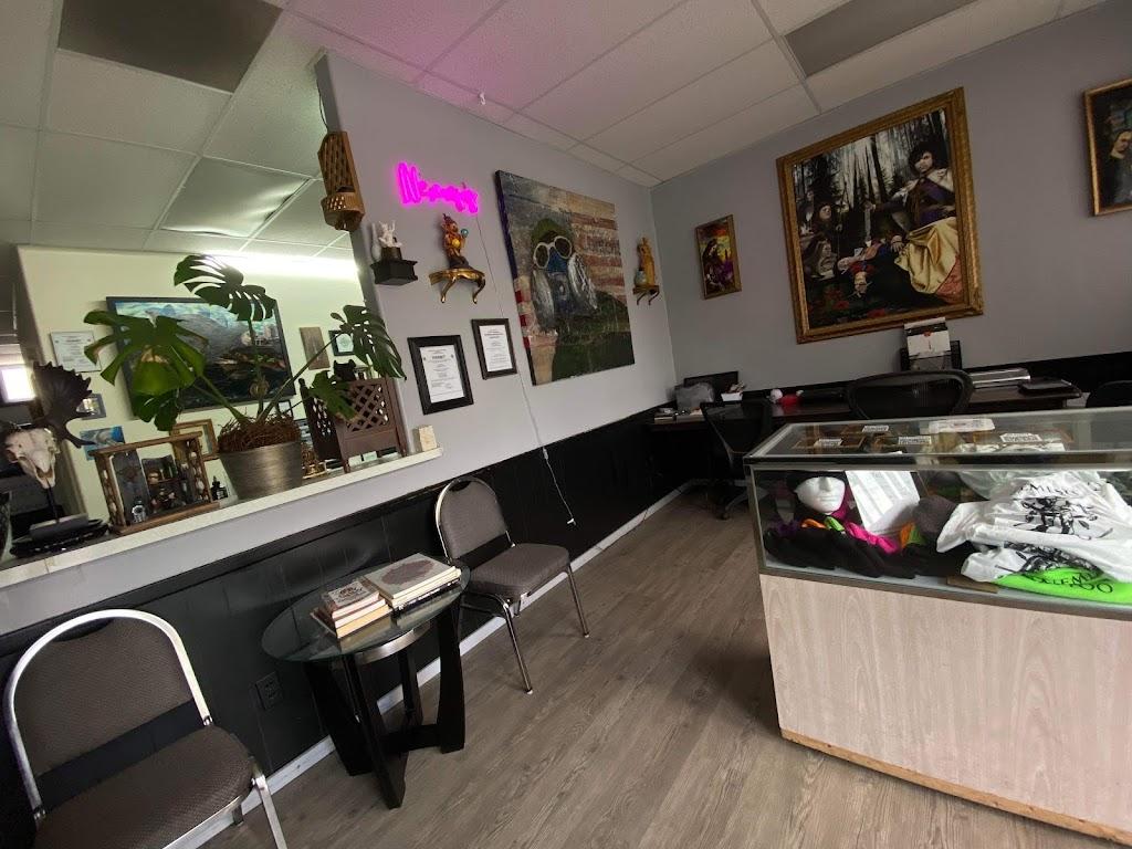 Nemesis Tattoo and Art Gallery Inside in Charleston, West Virginia