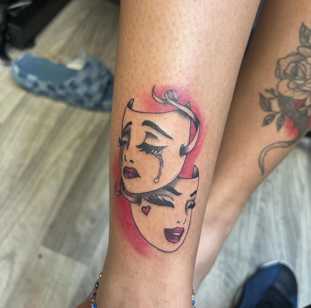 Dark Wave Body Art Tattoo in Boston, Massachusetts