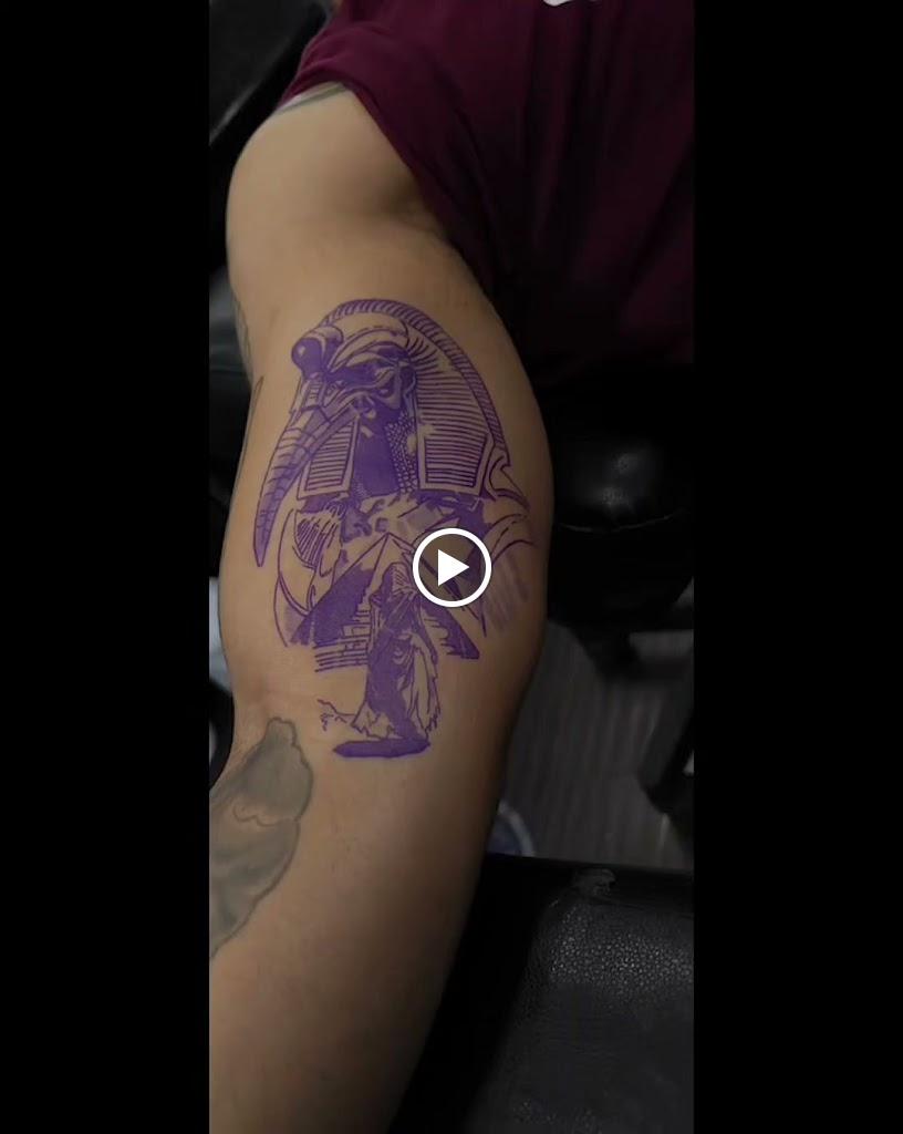 Monkey Face Tattoos Videos in Los Angeles, California