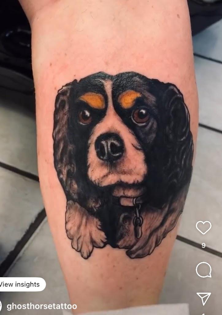 Ghost Horse Tattoo