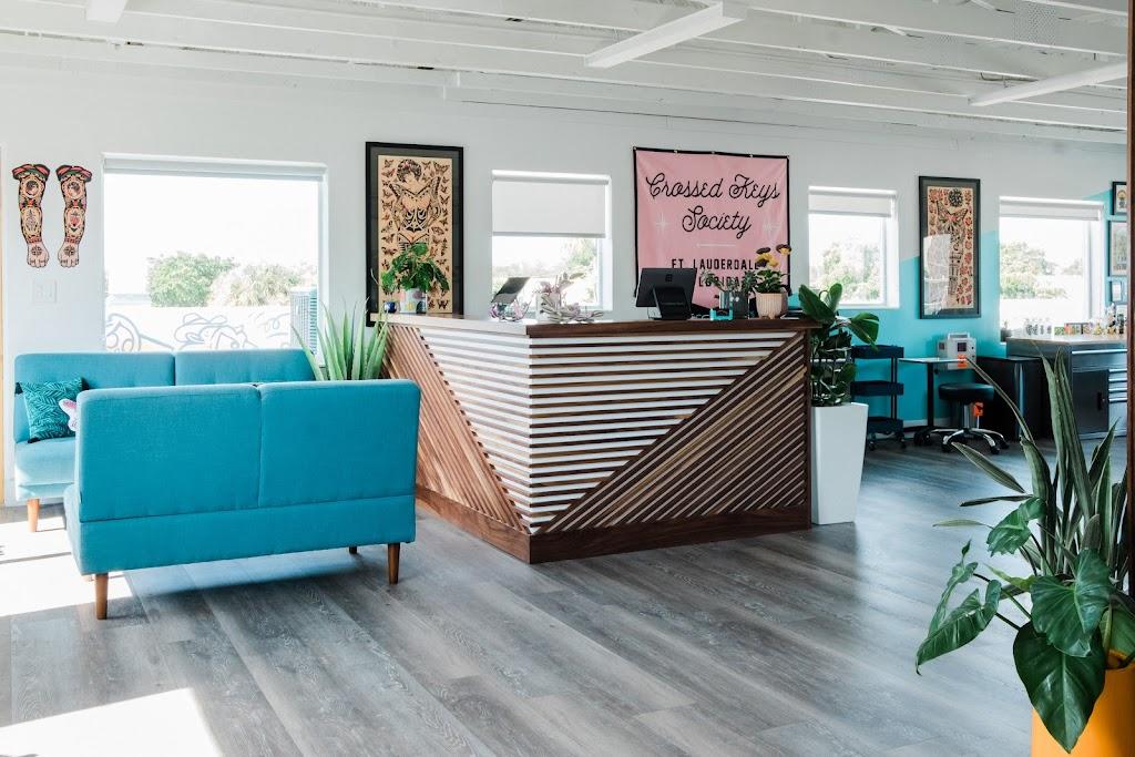 Crossed Keys Society Inside in Fort Lauderdale, Florida
