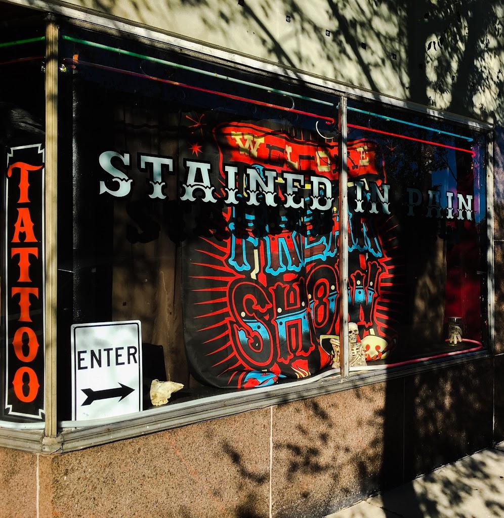 Stained in pain tattoos Exterior in Chicago, Illinois