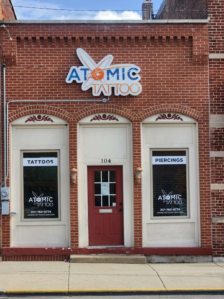 Atomic Tattoo Exterior in Westfield, Indiana