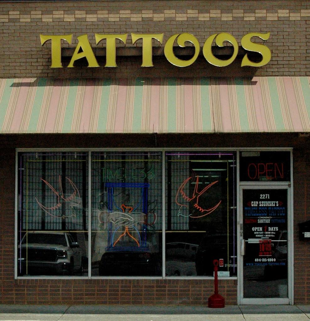 Timeless Tattoo Exterior in Atlanta, Georgia