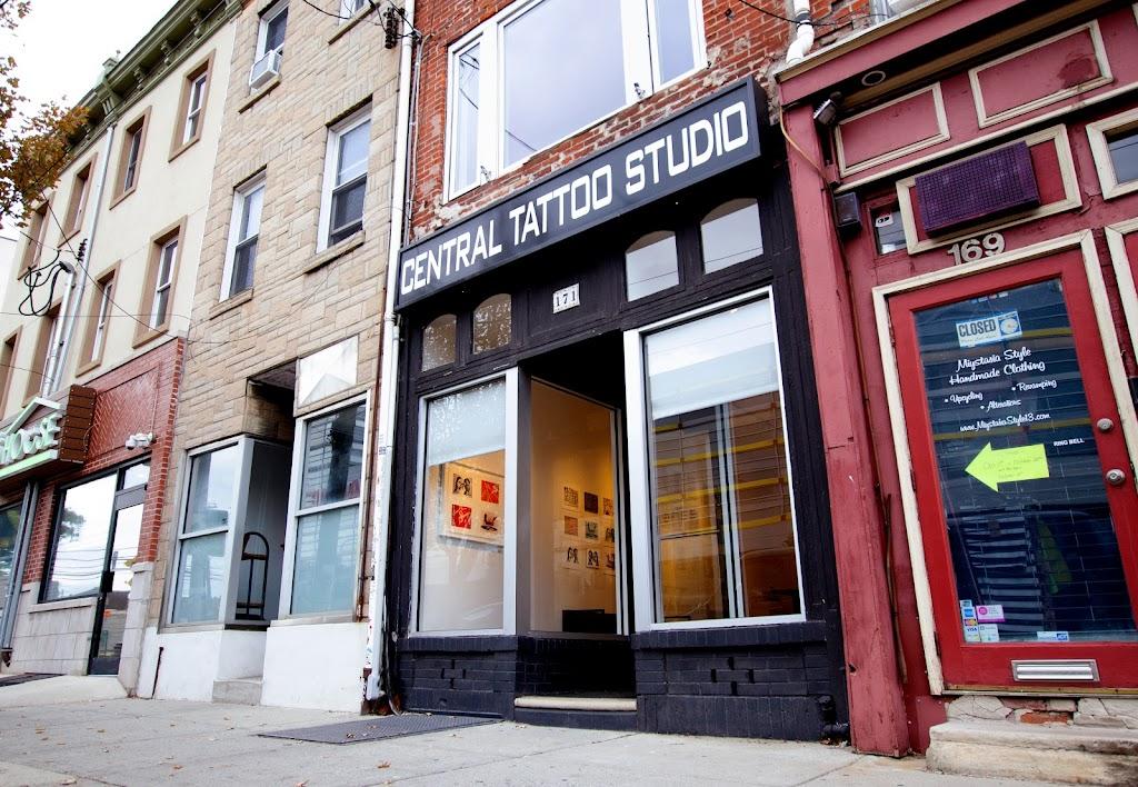 Central Tattoo Studio Exterior in Philadelphia, Pennsylvania