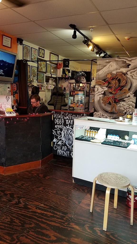 Heart in Mind Tattoo Inside in Jersey City, New Jersey