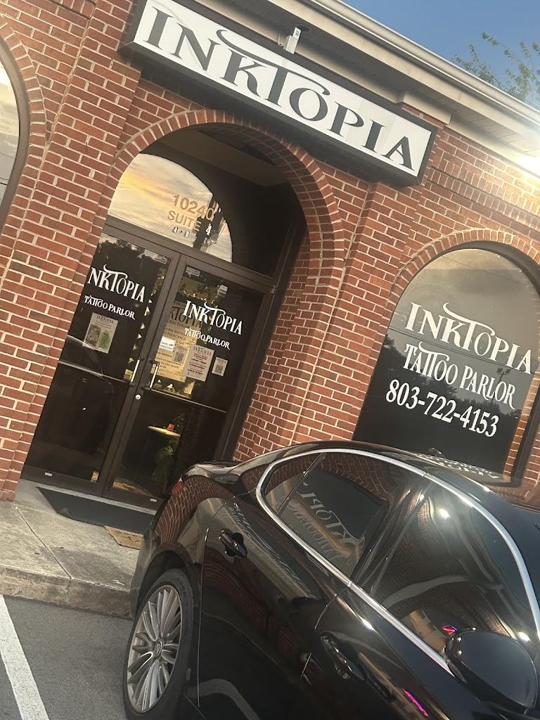 Inktopia Tattoo Parlor Exterior in Columbia, South Carolina