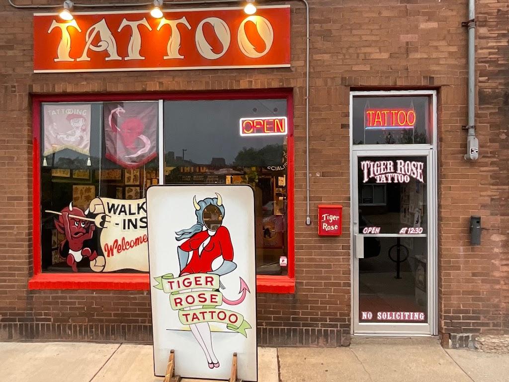 Tiger Rose Tattoo Exterior in Minneapolis, Minnesota