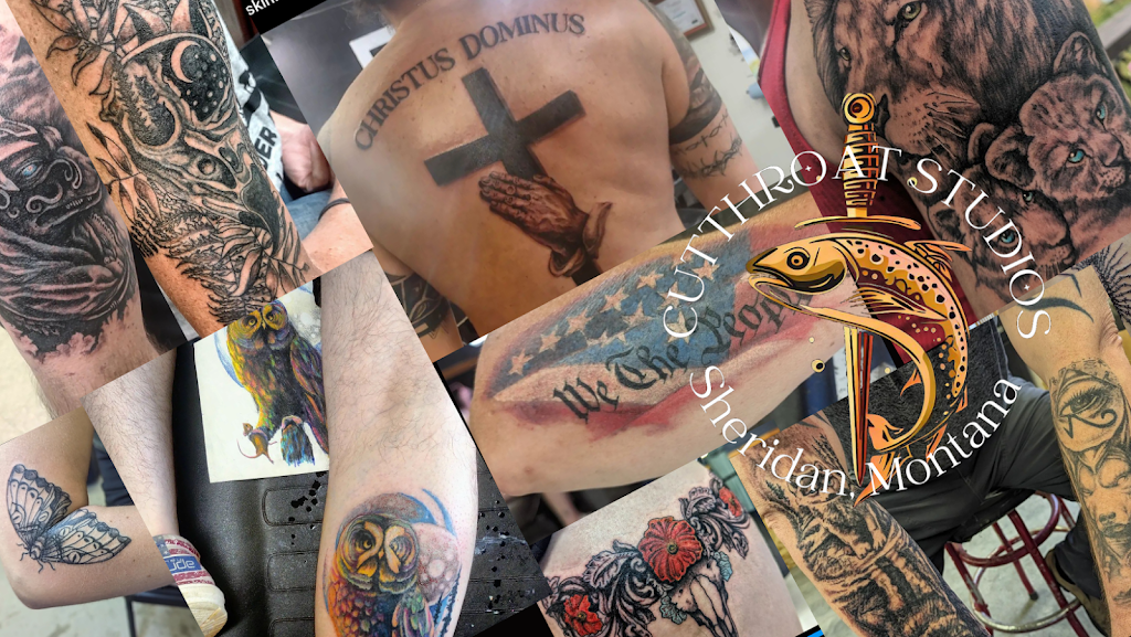 Cutthroat Art and Tattoo Studio Tattoo in Sheridan, Montana