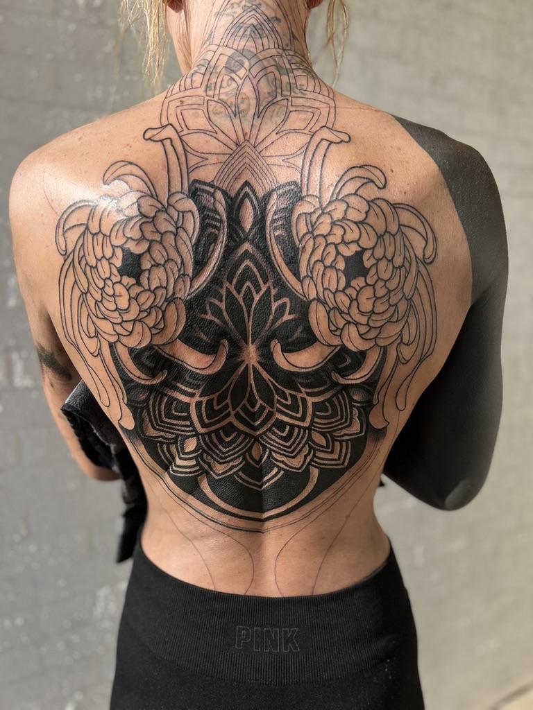 Sacred Symmetries Syndicate Tattoo in Virginia Beach, Virginia